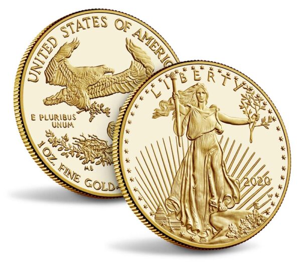 2020 1 oz American Gold Eagle BU