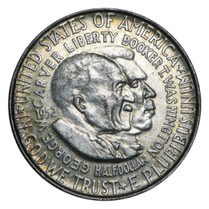 GEORGE WASHINGTON CARVER COMMEMORATIVE HALF DOLLAR - 1951-1954 CIRCULATED